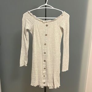 Kylie jenner off shoulder mini dress